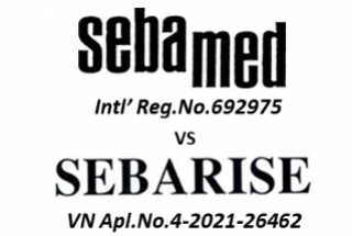 Nhãn hiệu xin đăng ký  “SEBARISE” bị phản đối